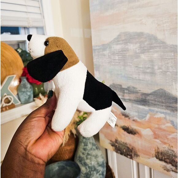 VTG Oriental Trading Co. Multi-colored Mini Beagle Plush Dog. - Picture 6 of 11
